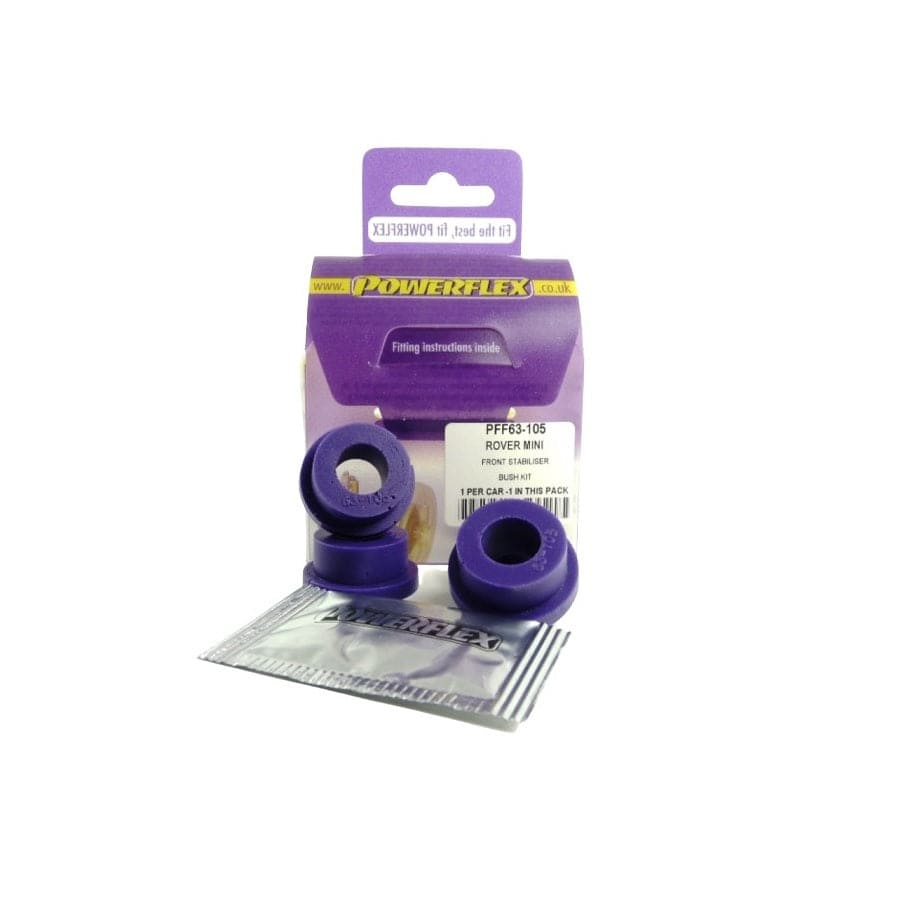 Powerflex PFF63-105 Rover Mini Engine Stabiliser Bar Bush Kit