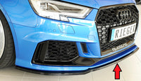 Rieger 00088161 Audi 8V RS3 Front Splitter