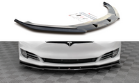 Maxton Design TE-MODELS-1F-FD1T Front Splitter V.1 Tesla Model S (Facelift) |
