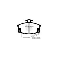 EBC PD40K1015 Lancia Ultimax Pad & Plain Disc Kit - Girling/TRW Caliper (Inc. Delta & Prisma)