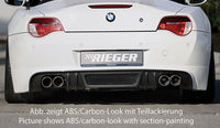 Rieger 00099858 BMW Z4 E85 Rear Diffuser