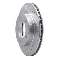 R1 Concepts R1 76-86 Jeep Scrambler Front Left Drilled & Slotted Silver Brake Rotor