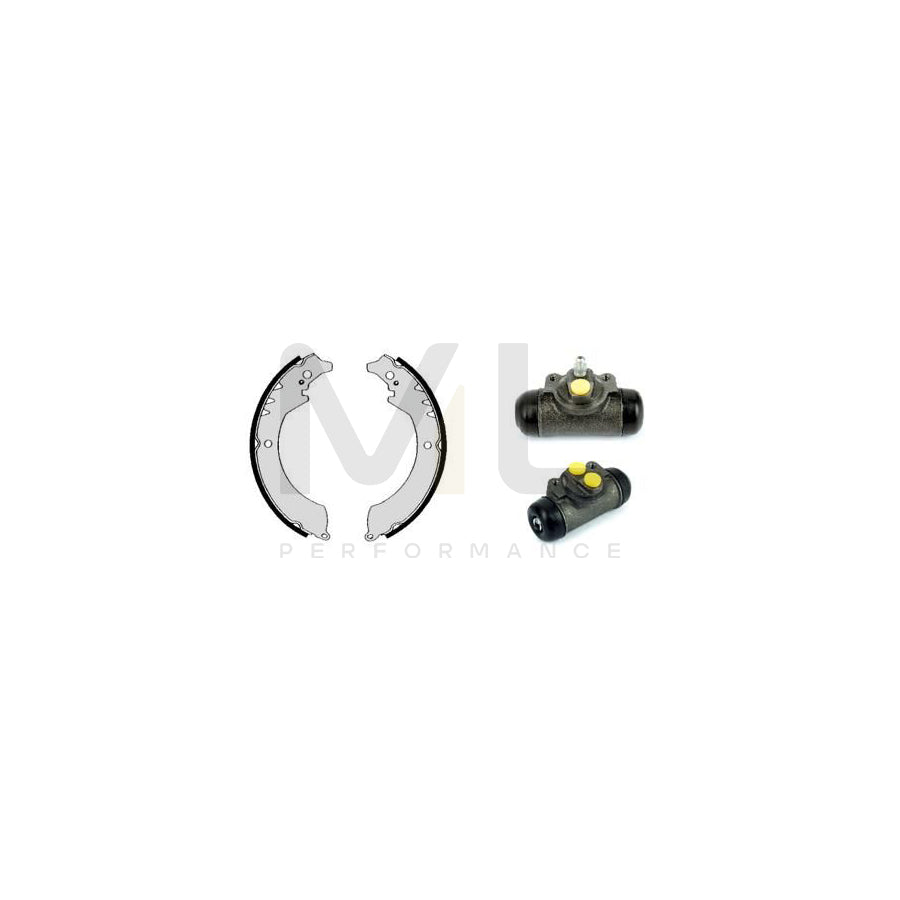 BREMBO STANDARD KIT H 16 001 Brake Shoe Set Ø: 254mm