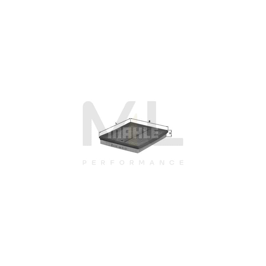MAHLE ORIGINAL LX 103 Air Filter Filter Insert | Performance Parts DirectCar Parts