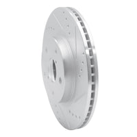 R1 Concepts R1 19-24 Subaru Forester Front Right Drilled & Slotted Silver Brake Rotor