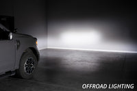 Diode Dynamics 21-22 Ford F-150 SS3 LED Fog Pocket Kit - Yellow Sport