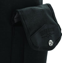Burly Brand Voyager Sissy Bar Backpack - Black