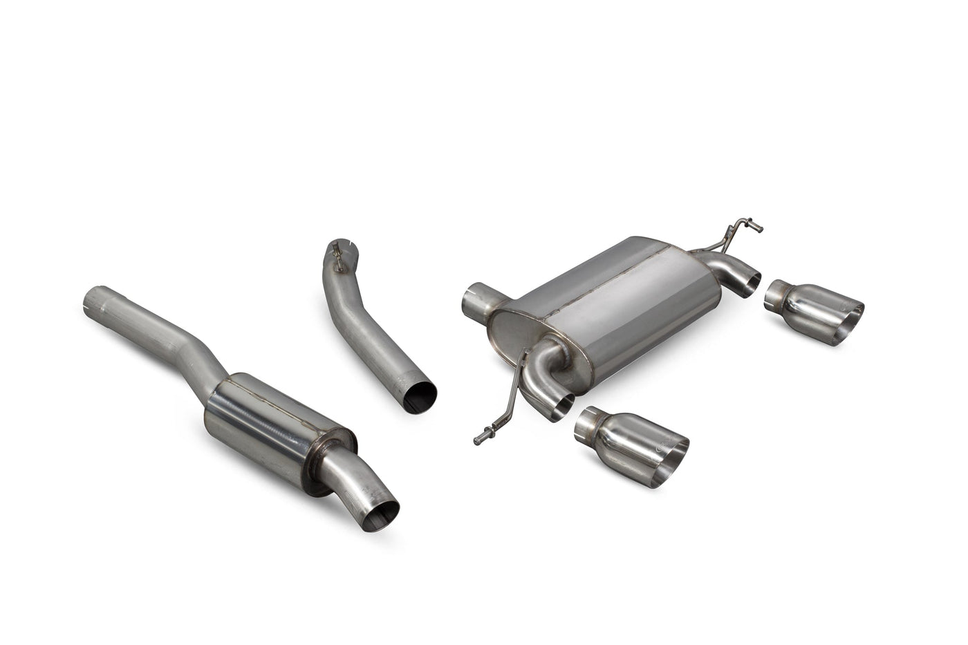 Scorpion SAU040 Audi TT Mk1 Resonated Cat-Back System |  UK