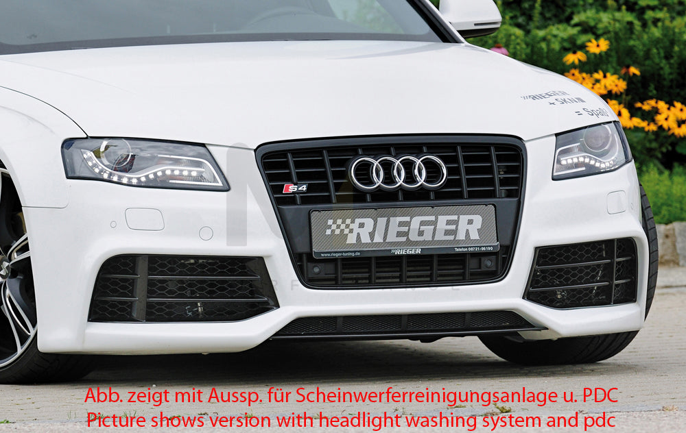 Rieger 00055527 Audi B8 B81 Front Bumper (A4 & S4)
