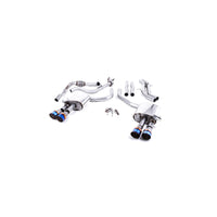 MillTek Audi B9 Non-Resonated Cat-Back Exhaust (S4 & S5)
