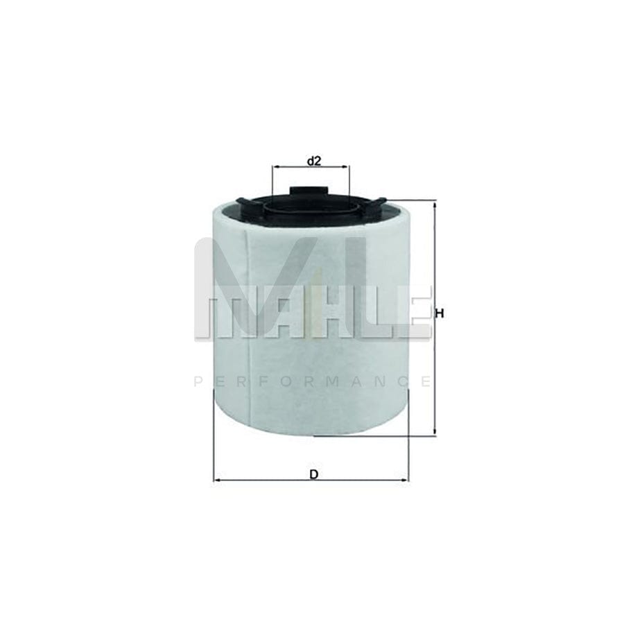 MAHLE ORIGINAL LX 2831 Air Filter Filter Insert | Performance Parts DirectCar Parts