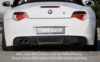 Rieger 00099856 BMW Z4 E85 Rear Diffuser