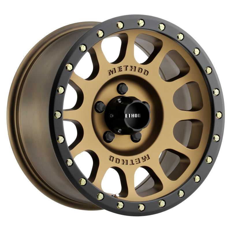 Method Wheels Method MR305 NV 17x8.5 0mm Offset 5x5 94mm CB Method Bronze/Black Street Loc Wheel