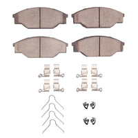 R1 Concepts R1 85-93 Toyota Pickup Front Optimum OE Pads & Hardware Kit