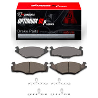 R1 Concepts R1 1984-1993 Volkswagen Rabbit Convertible Front R1 Optimum OE Pads & Hardware Kit