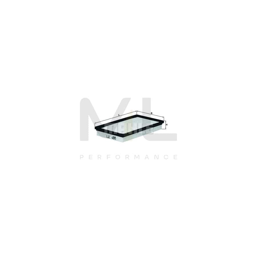 MAHLE ORIGINAL LX 466 Air Filter Filter Insert | Performance Parts DirectCar Parts
