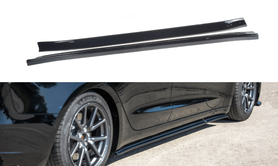 Maxton Design Tesla Model 3 Side Skirts Diffusers