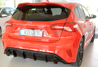 Rieger 00088216 Ford DEH Focus 4 Rear Diffuser for Sport Tailpipe Left & Right (Inc. Focus 4 ST) - Glossy Black