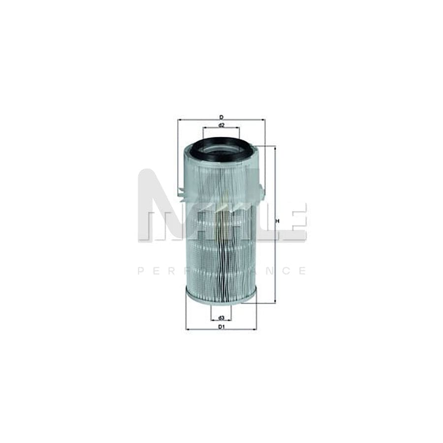 MAHLE ORIGINAL LX 682 Air Filter Filter Insert | Performance Parts DirectCar Parts