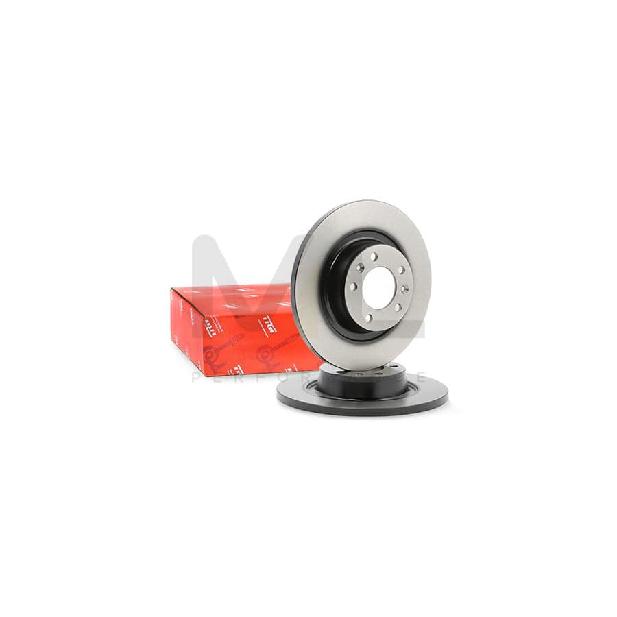 TRW DF4945 Brake Disc Solid, Painted, High-carbon | Performance Parts Direct Car Parts