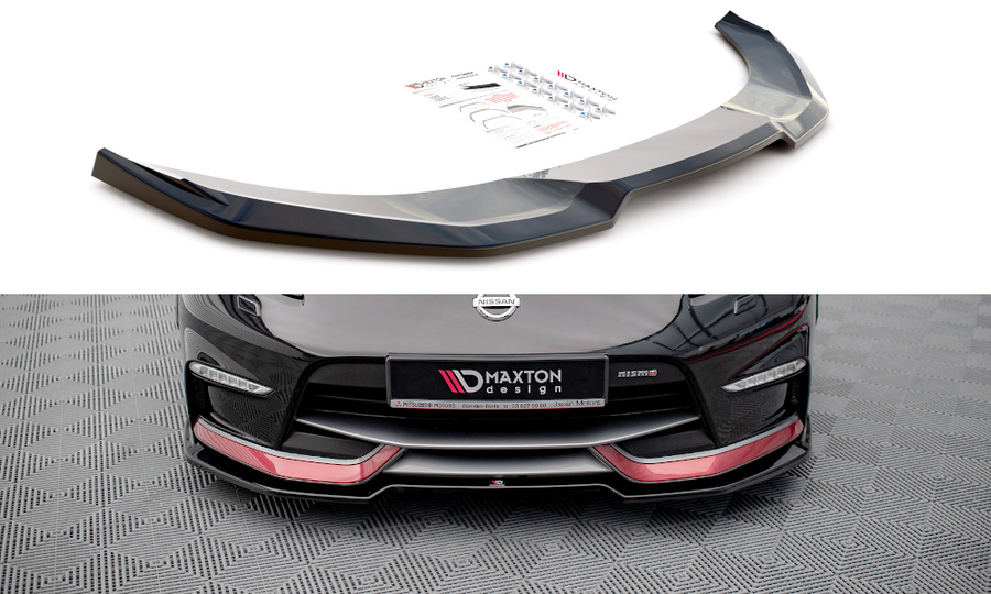 Maxton Design NI-370Z-NISMO-FD3T Front Splitter V.3 Nissan 370Z Nismo Facelift |