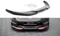 Maxton Design NI-370Z-NISMO-FD3T Front Splitter V.3 Nissan 370Z Nismo Facelift |