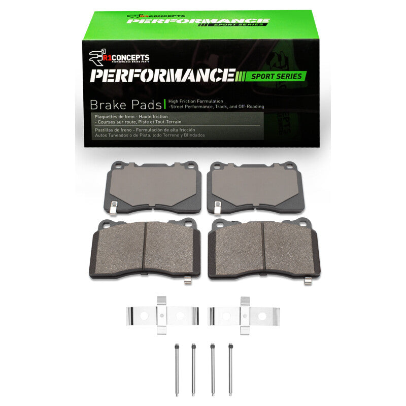 R1 Concepts R1 04-21 Buick Regal Front Performance Sport Pads & Hardware Kit