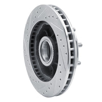 R1 Concepts R1 92-02 Chevrolet C1500 Suburban Front Right Drilled & Slotted Silver Brake Rotor