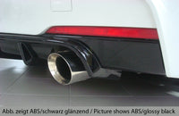 Rieger 00053467 BMW 3 Series F30 F31 Rear Diffuser for Original Tailpipe Left & RIght -  Matte Black