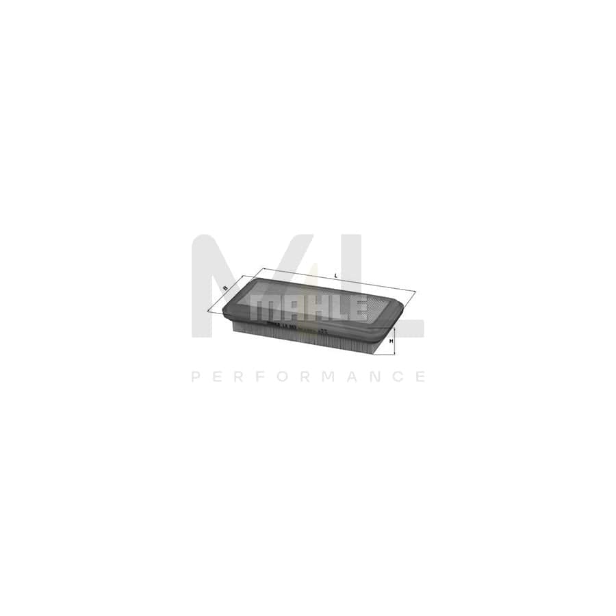 MAHLE ORIGINAL LX 863 Air Filter Filter Insert | Performance Parts DirectCar Parts