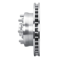 R1 Concepts R1 93-95 Chevrolet G30 Front Left Drilled & Slotted Silver Brake Rotor