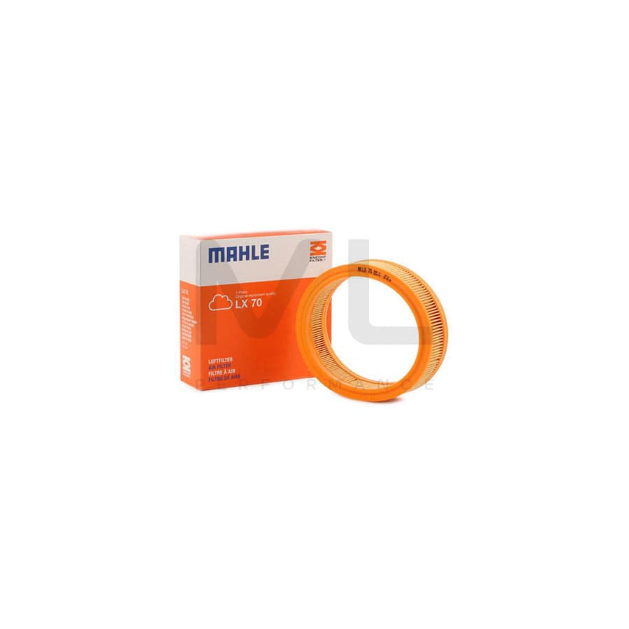 MAHLE ORIGINAL LX 70 Air Filter Filter Insert | Performance Parts DirectCar Parts