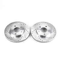 PowerStop Power Stop 94-04 Ford Mustang Front Evolution Drilled & Slotted Rotors - Pair