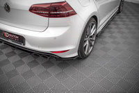 Maxton Design Volkswagen Golf R MK7 Rear Side Splitters V.3