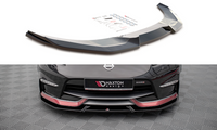 Maxton Design NI-370Z-NISMO-FD2T Front Splitter V.2 Nissan 370Z Nismo Facelift |