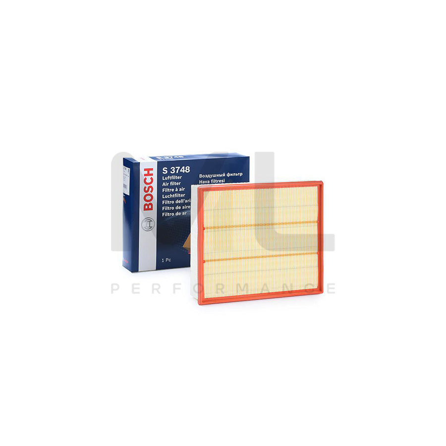 BOSCH Air Filter 1457433748 [ S 3748 ] | ML Car Parts UK | Performance Parts Direct
