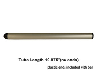 Vortex Racing Clip-On Standard Bar 10.875 Length- Silver