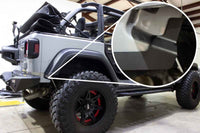 Fishbone Offroad 2018+ Jeep Wrangler JL 2/4 Door - Black Quarter Panel Chip Guards