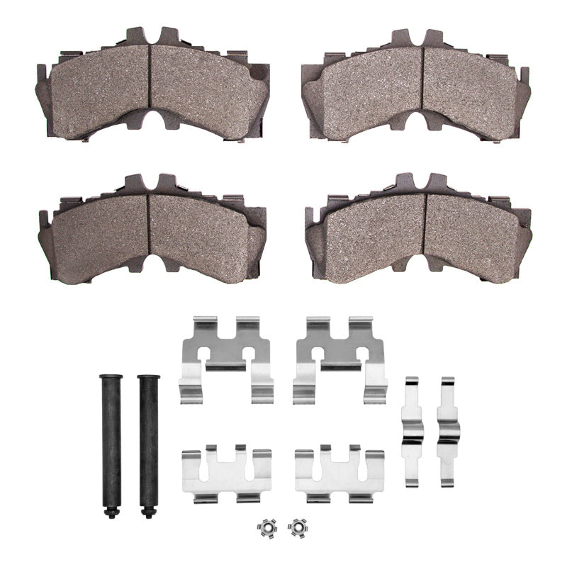 R1 Concepts R1 18-25 Lexus LS500 Front Semi Met Pads & Hardware Kit