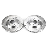 PowerStop Power Stop 2003 Lexus ES300 Front Evolution Drilled & Slotted Rotors - Pair