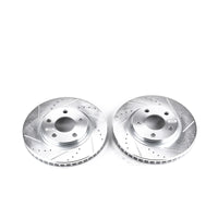 PowerStop Power Stop 05-09 Buick Allure Front Evolution Drilled & Slotted Rotors - Pair
