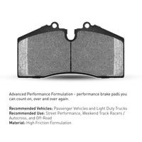 R1 Concepts R1 07-13 BMW 128I Front Performance Sport Pads & Hardware Kit