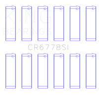 King Engine Bearings Audi Acz/Aah/Ack/Aej/Asn/Ltr (Size +0.25mm) Connecting Rod Bearing Set
