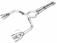 AWE Tuning AWE 2024 Ford Mustang GT Fastback S650 RWD Track Edition Cat-Back Exhaust w/ Quad Chrome Silver Tips