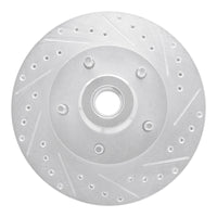 R1 Concepts R1 03-03 Dodge Ram 1500 Van Front Right Drilled & Slotted Silver Brake Rotor