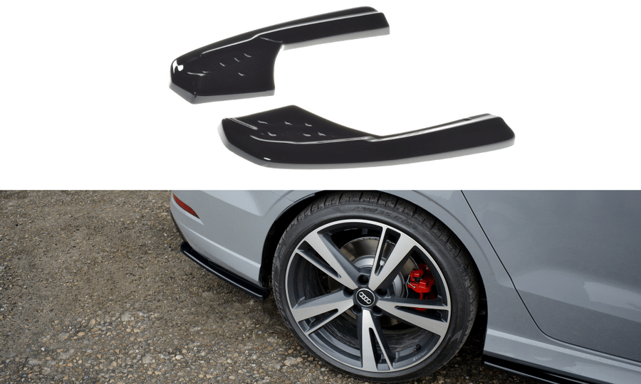 Maxton Design Audi RS3 8V FL Sedan Rear Side Splitters