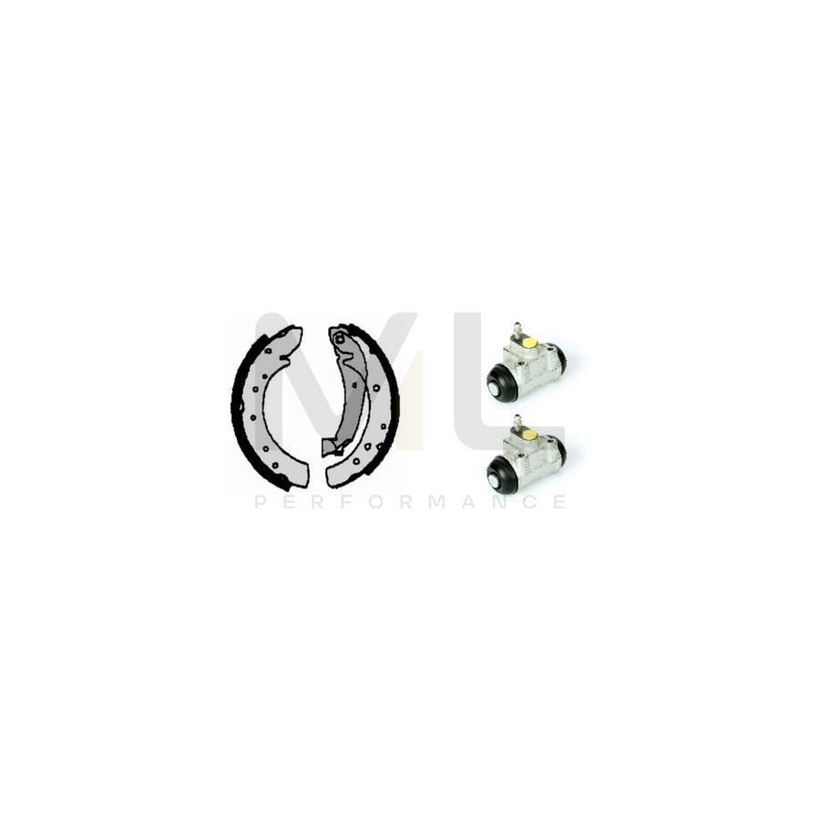 BREMBO STANDARD KIT H 23 036 Brake Shoe Set Ø: 254mm