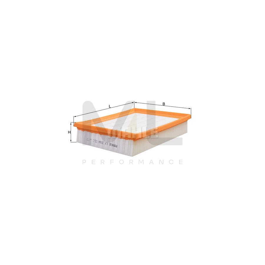 MAHLE ORIGINAL LX 2084 Air Filter Filter Insert | Performance Parts DirectCar Parts