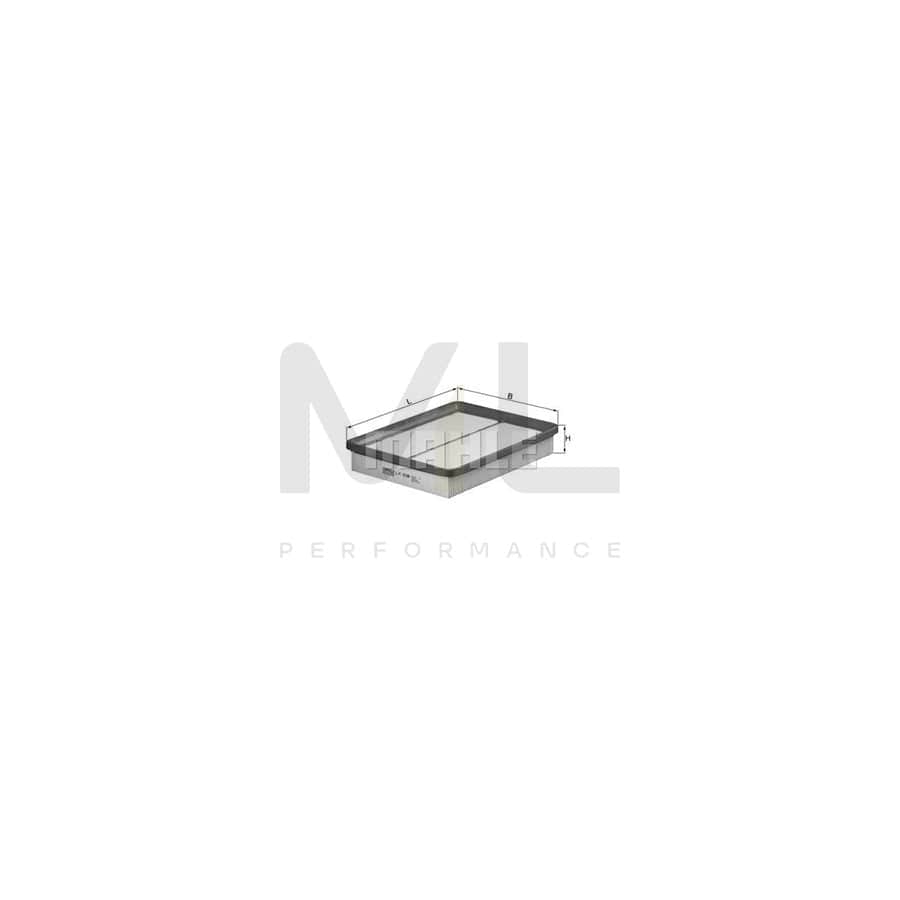 MAHLE ORIGINAL LX 1039 Air Filter Filter Insert | Performance Parts DirectCar Parts