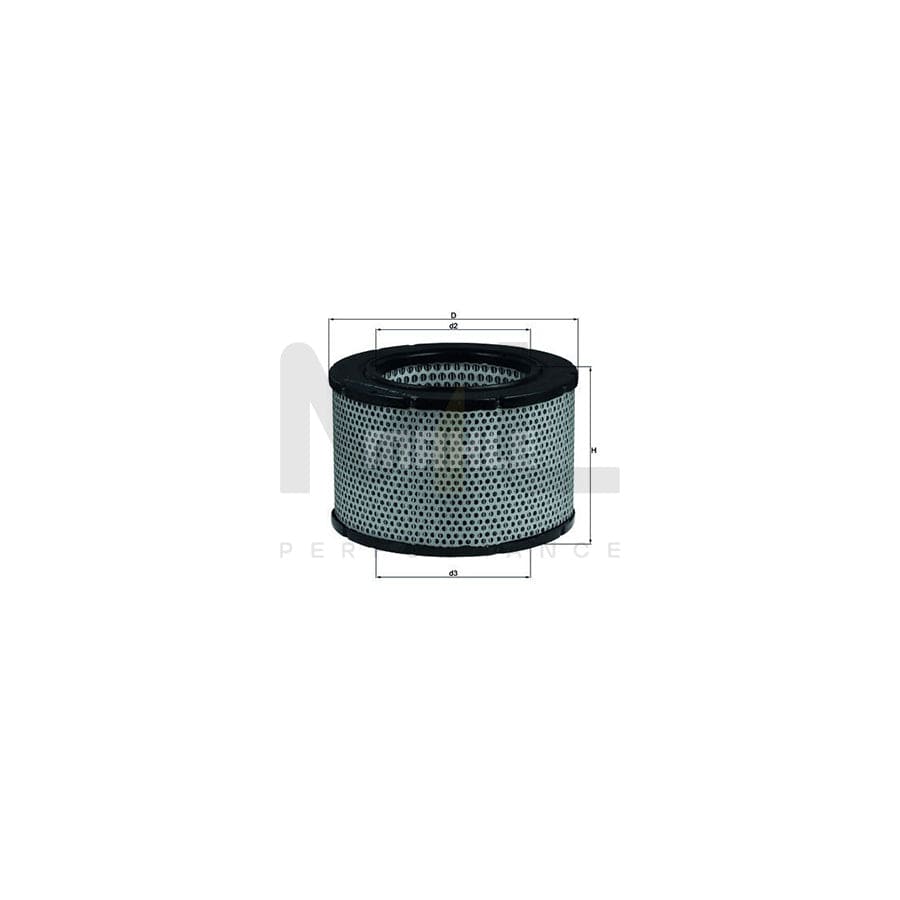 MAHLE ORIGINAL LX 190 Air Filter Filter Insert | Performance Parts DirectCar Parts